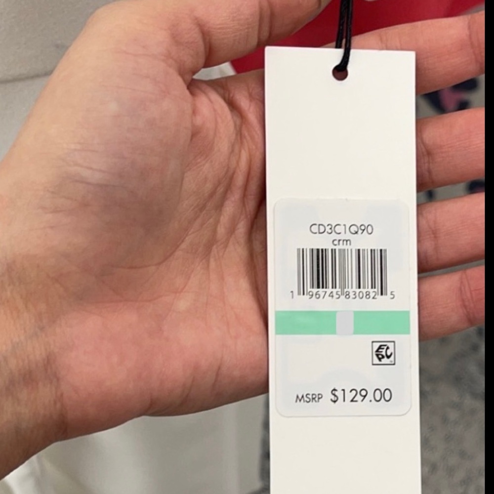 NWT! Women’s Calvin Klein Ivory Business Casual Jumpsuit with Pockets - Picture 9 of 13